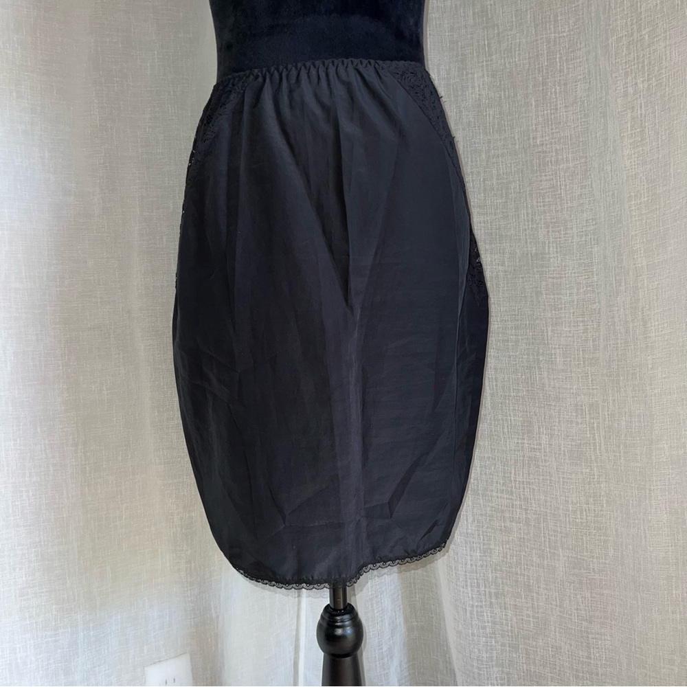Black Slip Skirt